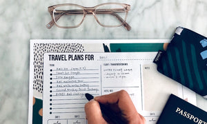 The Perfect Travel Itinerary Printable For Your Next Trip