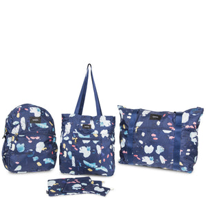 Navy Tidal Travel Essentials Bundle