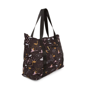 Black Swans Packable Tote Bag