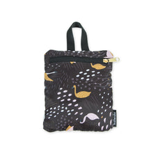 Black Swans Packable Everyday Shopper Tote