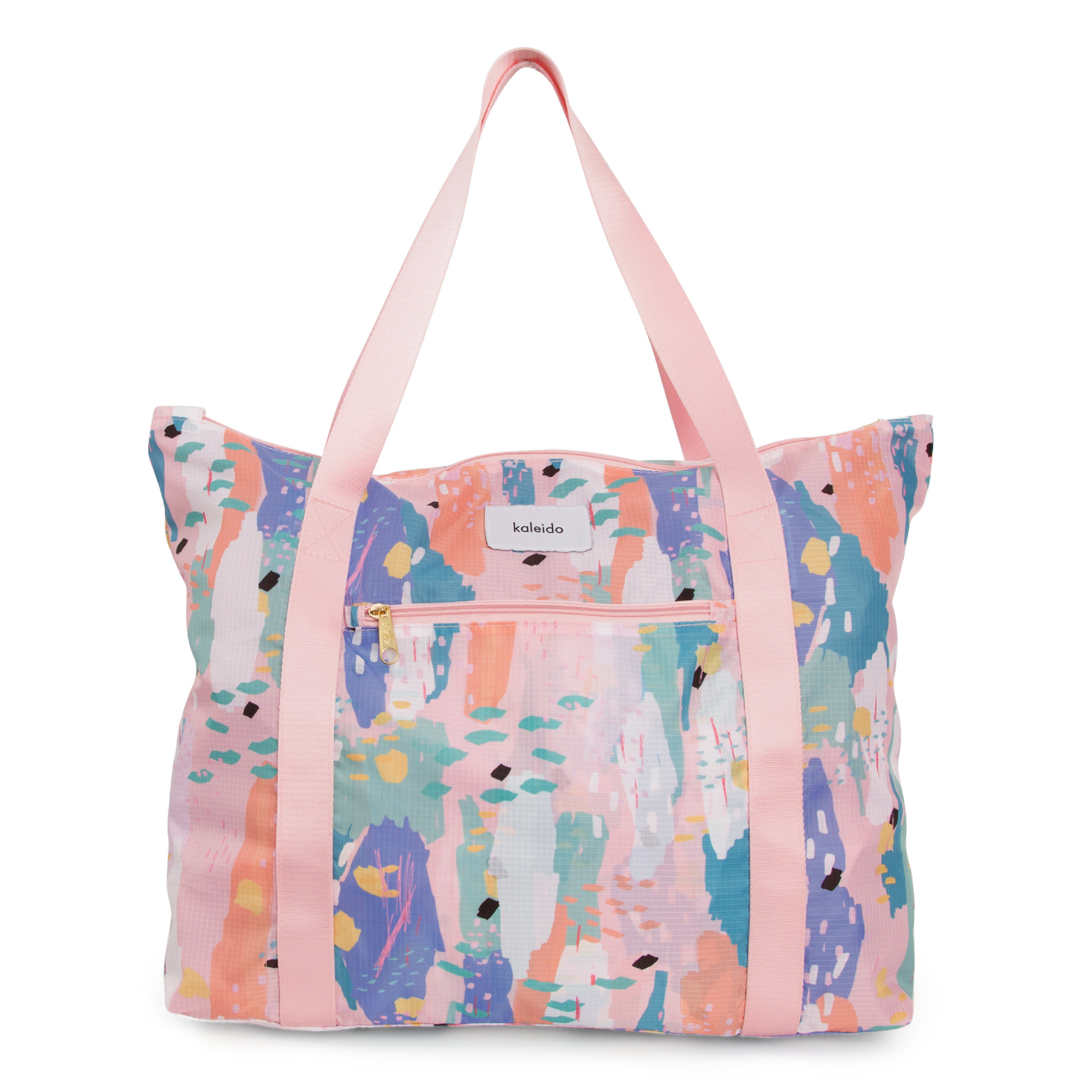 トートバッグ [rosa.K] Monopoly Tote bag_34 ( 3 COLOR) Pink Breeze Packable Tote Bag – Kaleido Concepts