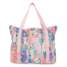 Pink Breeze Packable Tote Bag